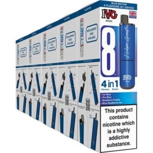 IVG 2400 4 in 1 pod vape kit 5 pack - buy Disposable Vapes online Australia