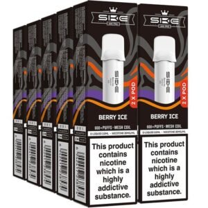 SKE Crystal 600 Pro pods 10-pack - buy Disposable Vapes online Australia