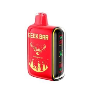 GEEK BAR VAPE 9000 PUFF – STRAWBERRY CC - buy GEEK BAR online Australia