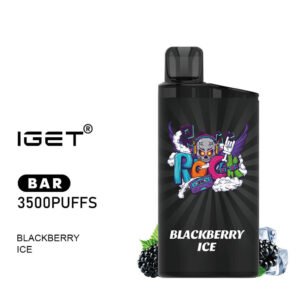 iGET BAR VAPE 3500 PUFF – BLACKBERRY ICE - buy IGET BAR online Australia