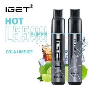 iGET HOT VAPE 5500 PUFF – COLA LIME ICE - buy IGET HOT online Australia