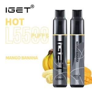 iGET HOT VAPE 5500 PUFF – MANGO BANANA - buy IGET HOT online Australia
