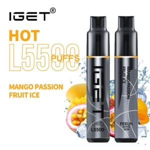iGET HOT VAPE 5500 PUFF – MANGO PASSION FRUIT ICE - buy IGET HOT online Australia